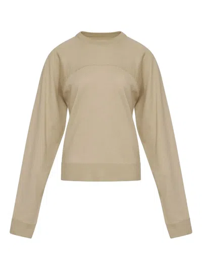 MM6 MAISON MARGIELA CREW-NECK LONG-SLEEVED TOP