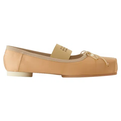 MM6 MAISON MARGIELA BALLERINAS - MM6 MAISON MARGIELA - SYNTHETIC - PINK