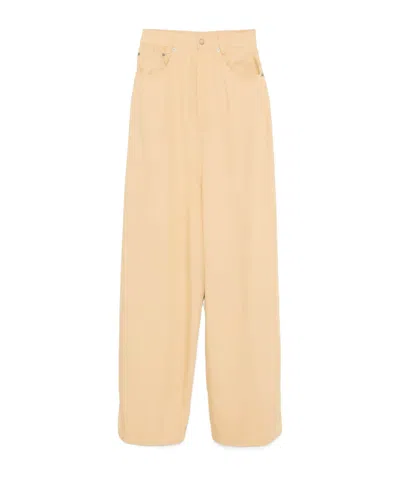 MM6 MAISON MARGIELA TWILL TROUSERS