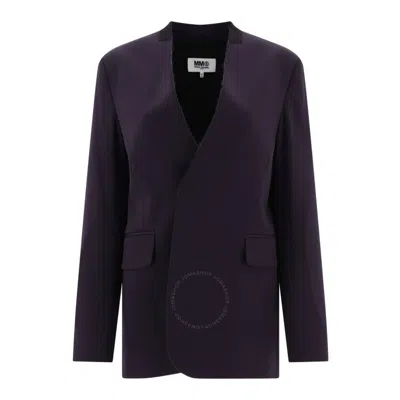 MM6 MAISON MARGIELA MM6 MAISON MARGIELA COLLARLESS JACKET