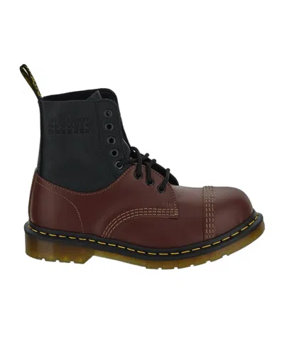 MM6 MAISON MARGIELA MM6 MAISON MARGIELA X DR. MARTENS LACE-UP BOOTS