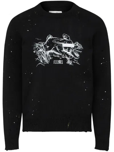 MM6 MAISON MARGIELA CREW-NECK SWEATER
