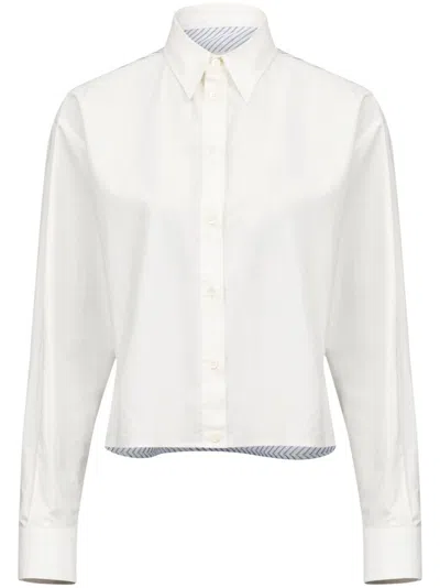 MM6 MAISON MARGIELA CROPPED SHIRT