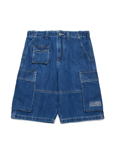 MM6 MAISON MARGIELA DENIM CARGO SHORTS