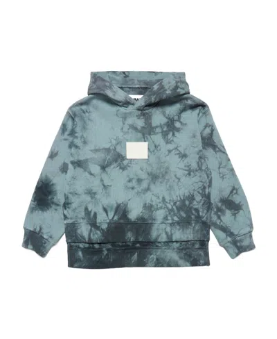MM6 MAISON MARGIELA MM6 MAISON MARGIELA KIDS TIE-DYED DROP SHOULDER HOODIE