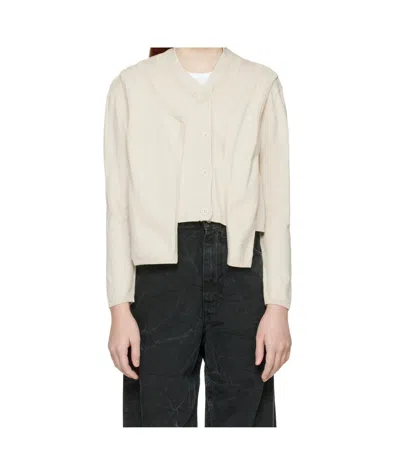 MM6 MAISON MARGIELA LAYERED CARDIGAN