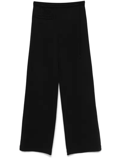 MM6 MAISON MARGIELA LOGO-EMBROIDERED TRACK PANTS