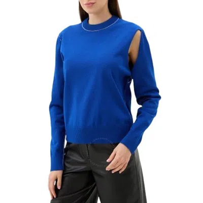 MM6 MAISON MARGIELA MM6 CREWNECK CUTOUT JUMPER