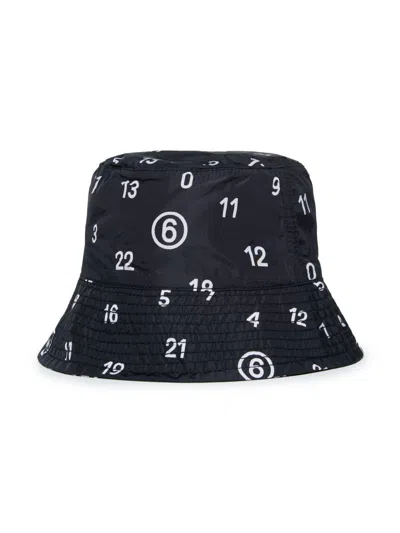 MM6 MAISON MARGIELA NUMBERS-MOTIF BUCKET HAT