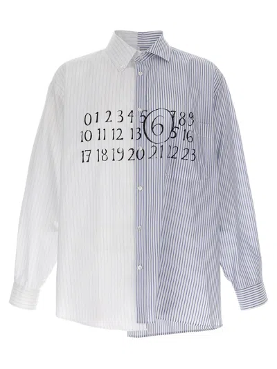 MM6 MAISON MARGIELA NUMERIC SIGNATURE MM6 ASYMMETRIC SHIRT