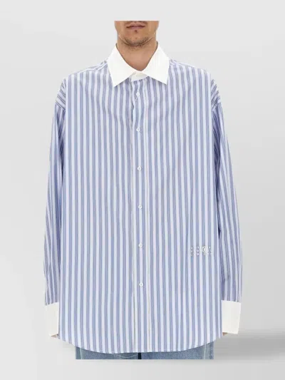 MM6 MAISON MARGIELA OVERSIZE FIT STRIPED SHIRT
