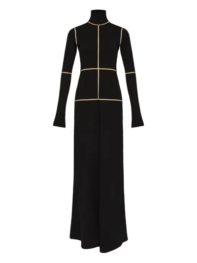 MM6 MAISON MARGIELA PANELLED TURTLENECK DRESS