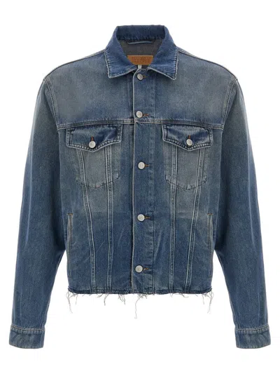 MM6 MAISON MARGIELA MM6 MAISON MARGIELA RAW CUT DENIM JACKET