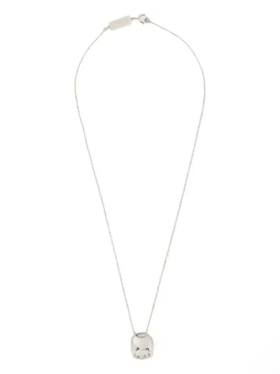 MM6 MAISON MARGIELA RING-PENDANT NECKLACE
