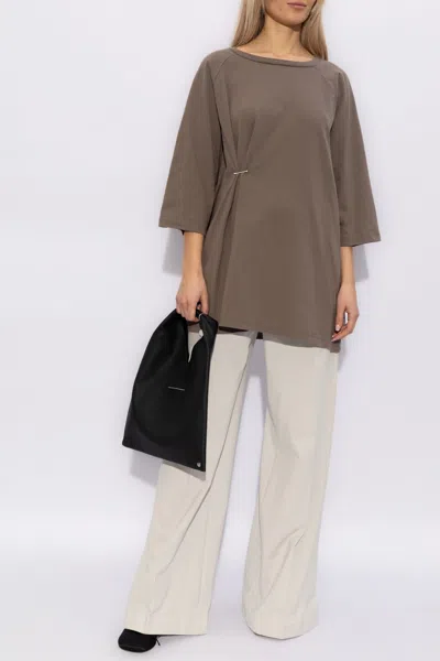 MM6 MAISON MARGIELA MM6 MAISON MARGIELA SAFETY PIN T-SHIRT