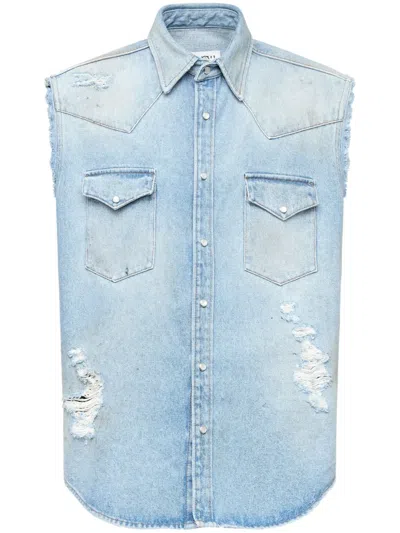 MM6 MAISON MARGIELA SLEEVELESS SHIRT