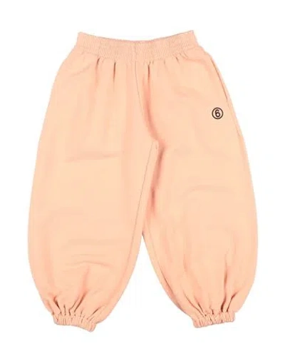 MM6 MAISON MARGIELA MM6 MAISON MARGIELA TODDLER GIRL PANTS APRICOT SIZE 6 COTTON