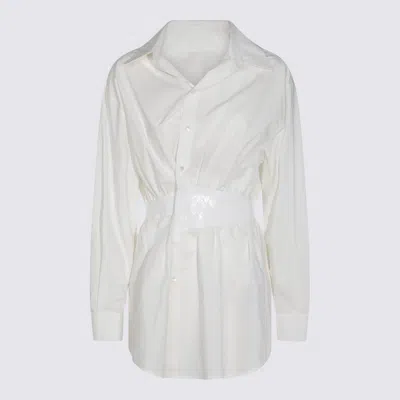 MM6 MAISON MARGIELA WHITE COTTON SHIRT