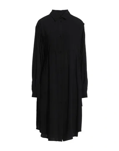 MM6 MAISON MARGIELA MM6 MAISON MARGIELA WOMAN MINI DRESS BLACK SIZE 8 POLYESTER