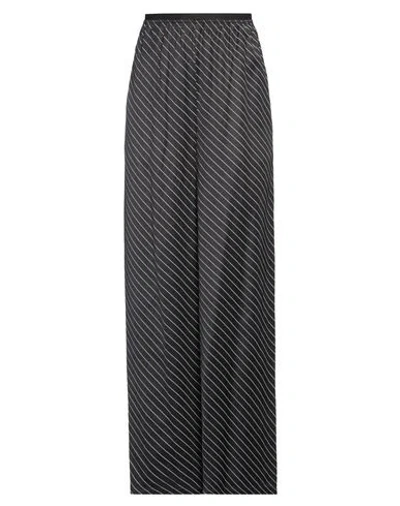 MM6 MAISON MARGIELA MM6 MAISON MARGIELA WOMAN PANTS BLACK SIZE 6 VISCOSE