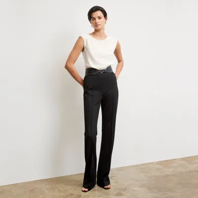 M.M.LAFLEUR THE HART FLARE TROUSER - LIGHT PONTE