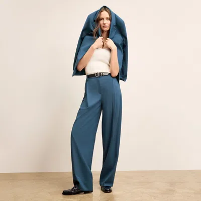 M.M.LAFLEUR THE RINA SCULPTURAL PANT - WASHABLE WOOL TWILL