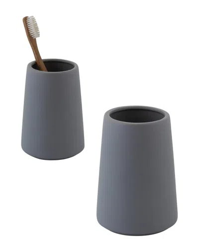 MODA AT HOME MODA AT HOME ANITRA CERAMIC BATH COUNTERTOP 4PC SET