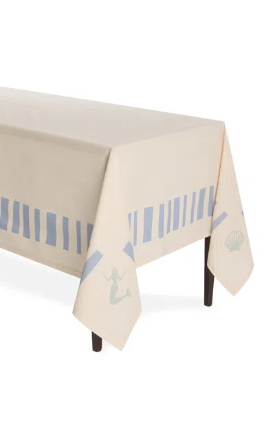 MODA DOMUS RIVIERA RECTANGULAR COTTON TABLECLOTH
