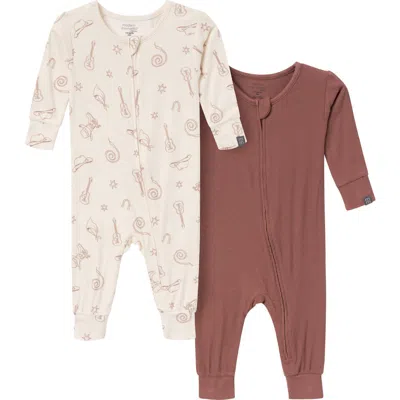 MODERN MOMENTS™ BY GERBER MODERN MOMENTS™ BY GERBER 2-PACK BOY'S TIGHT FITTING FOOTLESS PAJAMAS