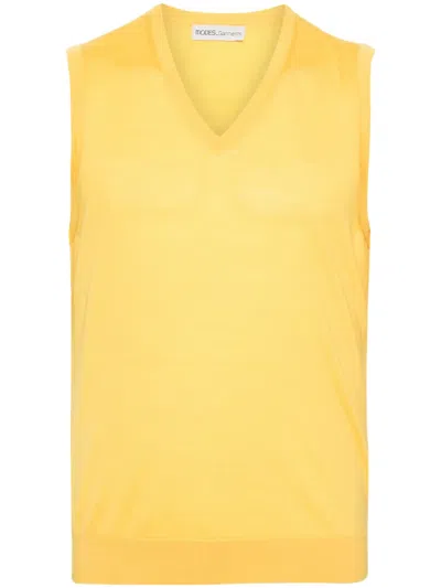MODES GARMENTS SLEEVELESS MERINO KNITTED VEST