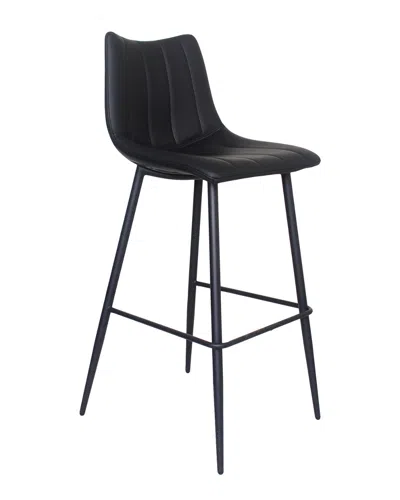 MOE'S HOME COLLECTION MOE'S HOME COLLECTION SET OF 2 ALIBI BAR STOOL MATT BLACK