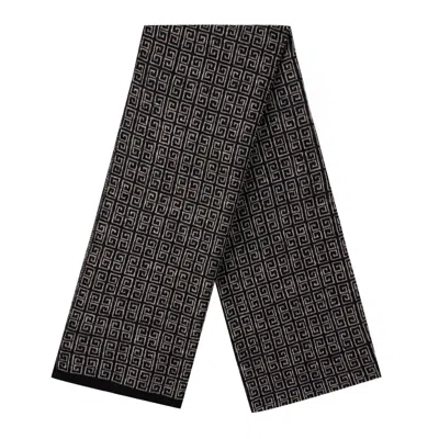 MOHAIR&ANGORA MOHAIR MEN SHAWL ATHENA BLACK