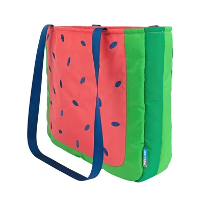 MOKUYOBI WOMEN'S GREEN / RED WATERMELON TOTE BAG