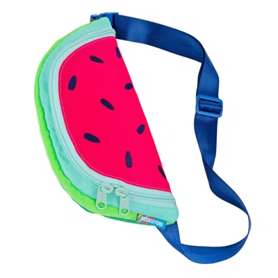 MOKUYOBI WOMEN'S BLUE NEON WATERMELON SLICE SLING