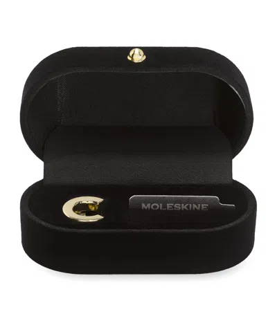 MOLESKINE GOLD-PLATED C NOTEBOOK CHARM