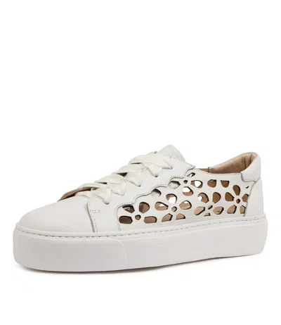 MOLLINI MOLLINI CAISEY BLACK WHITE LEA WOMENS SHOES CASUAL SNEAKERS CASUAL