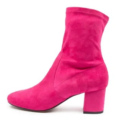 MOLLINI MOLLINI CAREFUL FUCHSIA WOMENS SHOES CASUAL BOOTS ANKLE