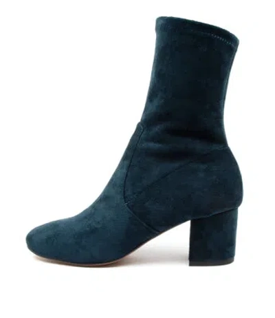 MOLLINI MOLLINI CAREFUL NAVY STRETCH NAVY WOMENS SHOES CASUAL BOOTS ANKLE