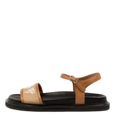 MOLLINI MOLLINI HAVARRN NATURAL TAN WOMENS SHOES CASUAL SANDALS SANDALS FLAT