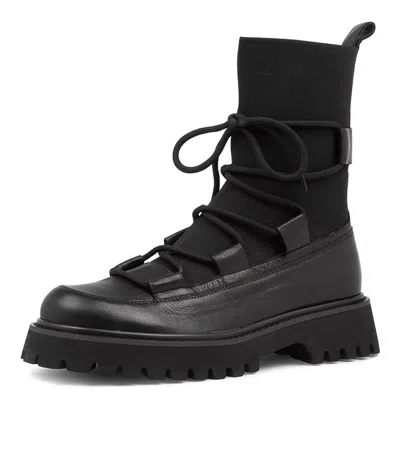 MOLLINI MOLLINI SONDAY STONE LEATHER ANKLE BOOTS WOMENS SHOES CASUAL BOOTS ANKLE