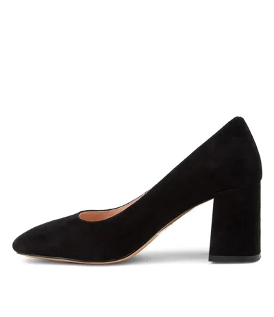 MOLLINI MOLLINI TED NAVY SUEDE PUMP HEELS WOMENS SHOES CASUAL SHOES HEELED