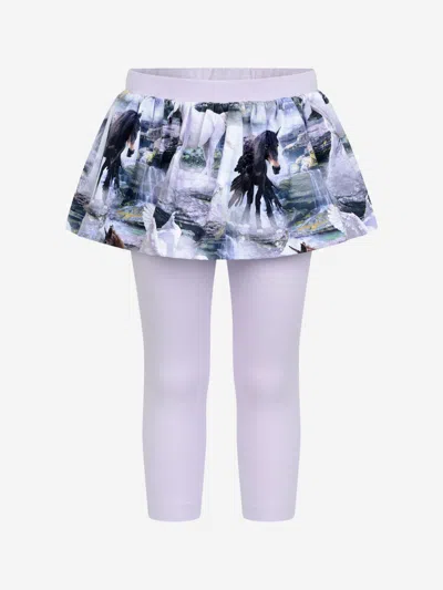MOLO MOLO BABY GIRLS MYTHICAL CREATURES SKIRT WITH LEGGINGS 3 MONTHS MULTICOLOURED BY CHILDSPLAY CLOTHING