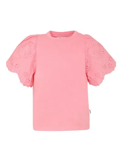 MOLO BRODERIE ANGLAISE T-SHIRT