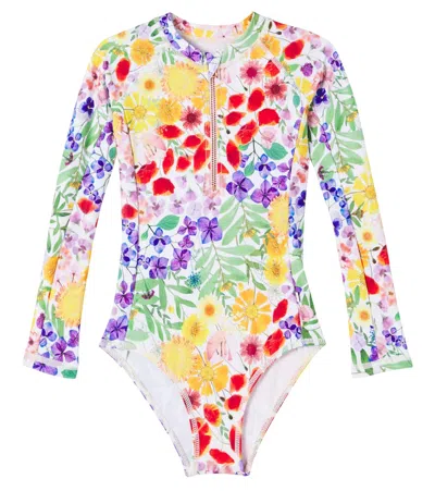MOLO NECKY FLORAL SWIMSUIT