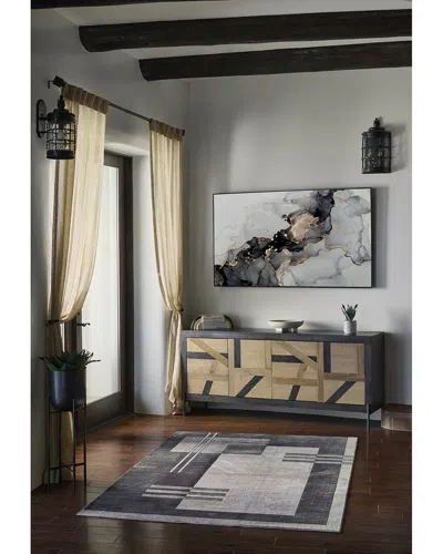 MOMENI MOMENI EDITION CONTEMPORARY GEOMETRIC RUG