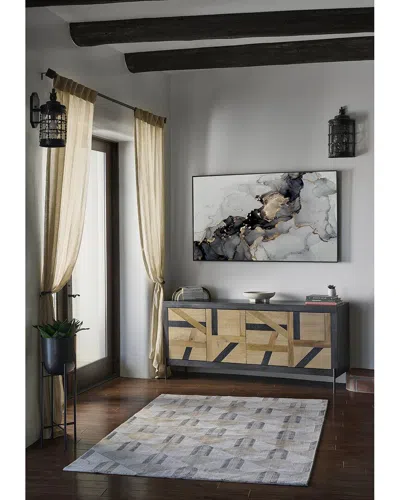 MOMENI MOMENI EDITION CONTEMPORARY GEOMETRIC RUG