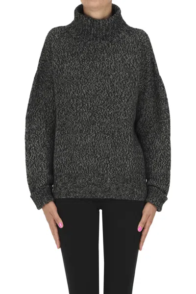 MOMONÍ MELANGE KNIT PULLOVER
