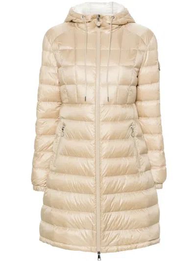 MONCLER AMINTORE LONG QUILTED COAT