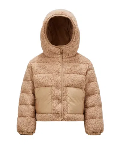 MONCLER MONCLER ENFANT AUDRIEU TEDDY EFFECT DOWN JACKET