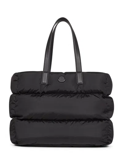 MONCLER BLACK NEW CARADOC TOTE BAG